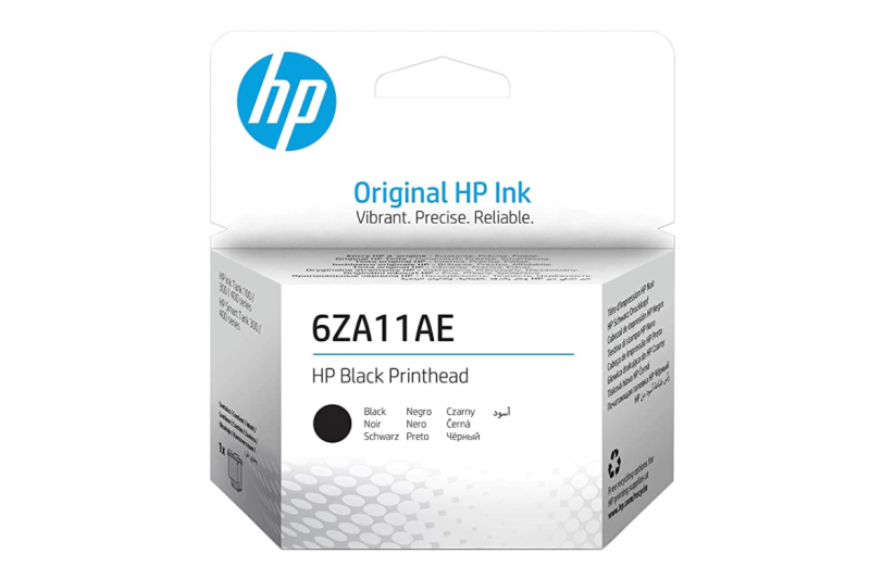 Cap de printare original HP 6ZA11AE BLACK