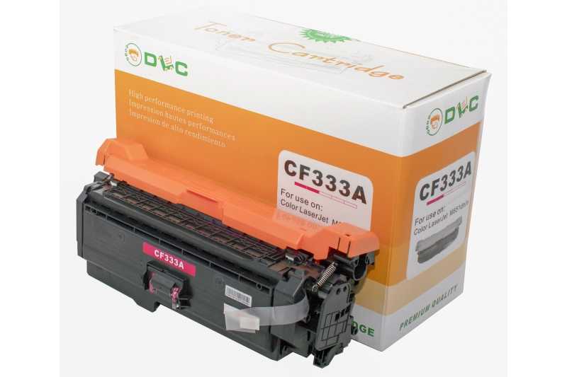 Cartus compatibil toner DLC HP 654A (CF333A) MAGENTA 15K