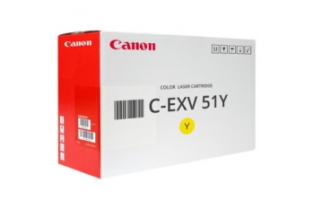 Cartus original toner CANON C-EXV51, YELLOW, 60K