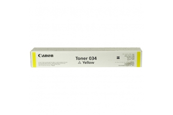 Cartus original toner CANON 034, YELLOW, 7,3K