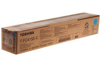 Cartus original toner TOSHIBA T-FC415EC 6AJ00000172 CYAN, 33.6K
