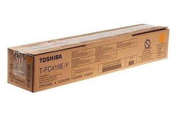 Cartus original toner TOSHIBA T-FC415EY 6AJ00000182 YELLOW, 33.6K