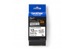 Banda de etichete BROTHER TZES231 , Negru pe alb, 12mm, 8m
